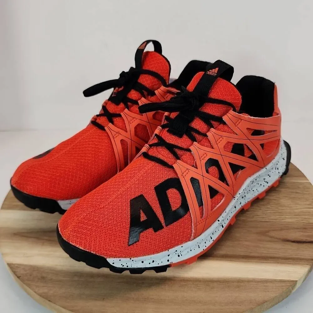 Adidas Men's Vigor Bounce Trail Runner Mens Size 9 Red/Black